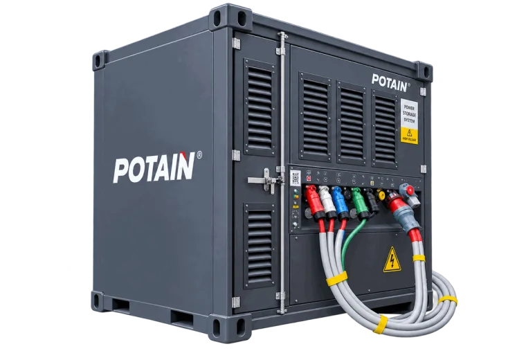 A Potain power storage system unit
